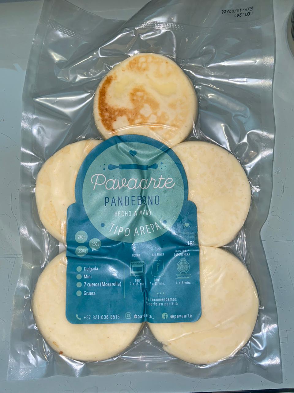 Arepa Pan de Bono Gruesa Tradicional (PAVAARTE) 5Und