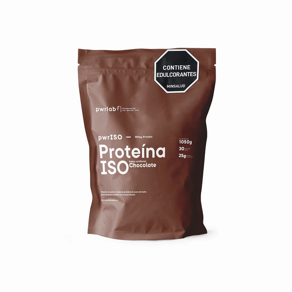 PROTEINA ISOLATE CHOCOLATE (PWRLAB) 30 Servicios