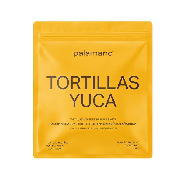 Tortillas de Yuca 175gr (PALAMANO)