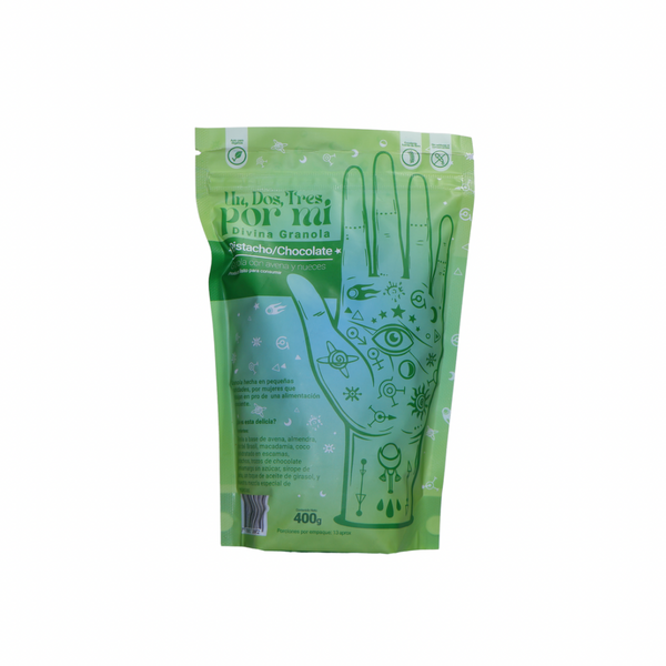 Granola Avena y Nueces 400gr (UNDOSTRES POR MI) Pistacho