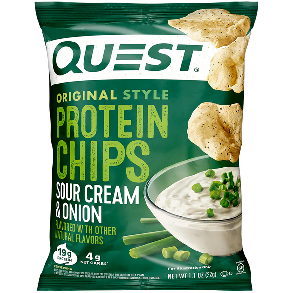 Papas 32gr (QUEST) Sour Cream & Onion