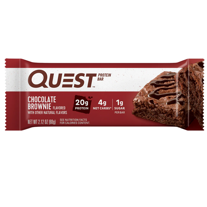 Barra Proteína 60gr (QUEST) Chocolate Brownie