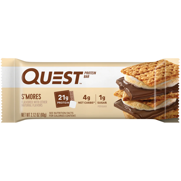 Barra Proteína 60gr (QUEST) Smores