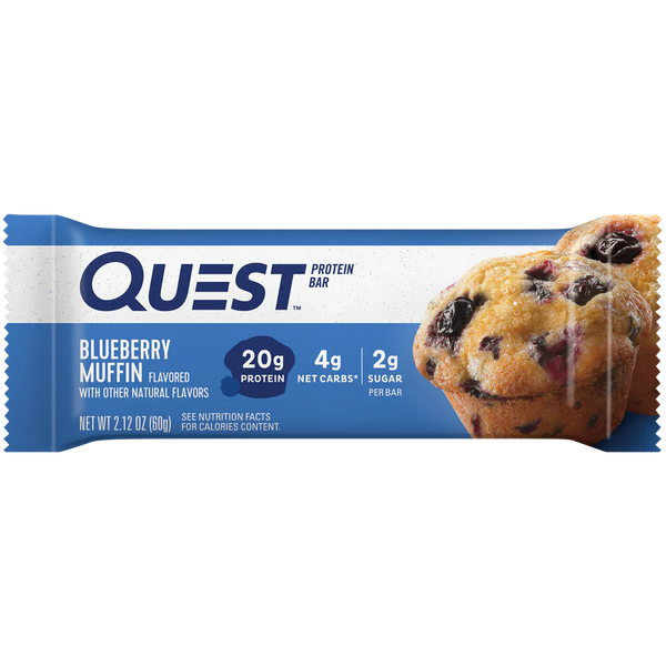 Barra Proteína 60gr (QUEST) Blueberry Muffin