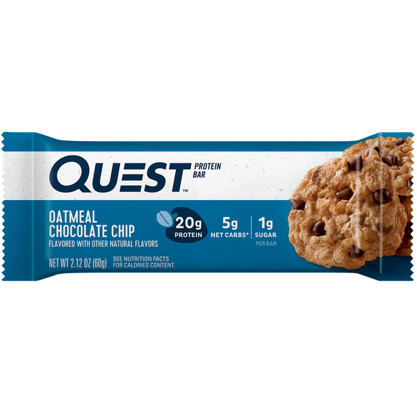 Barra Proteína 60gr (QUEST) Oatmeal Chocolate Chip
