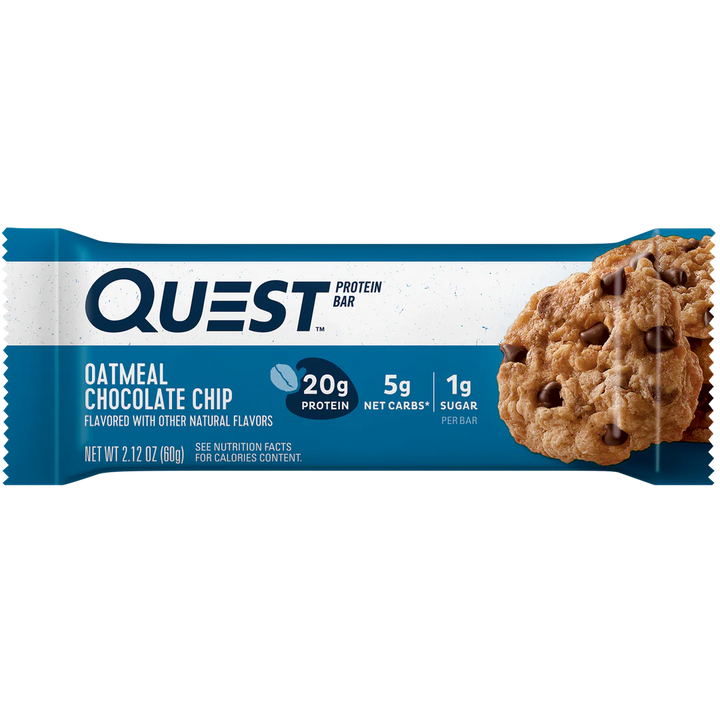 Barra Proteína 60gr (QUEST) Oatmeal Chocolate Chip