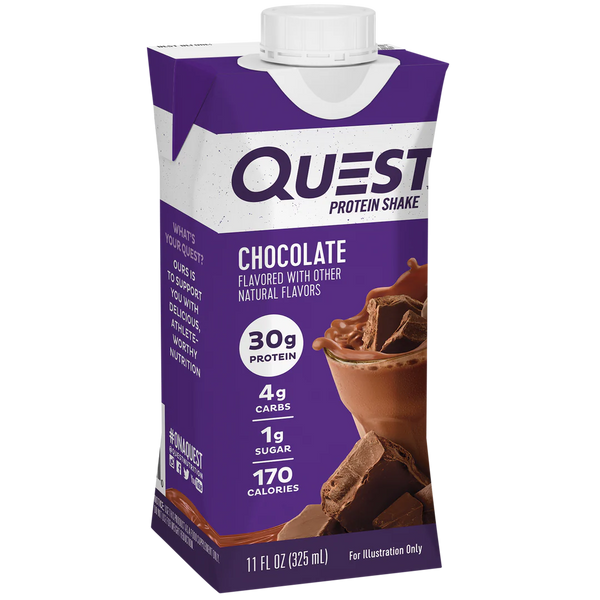 Malteada de Proteína 325 ml (QUEST) Chocolate