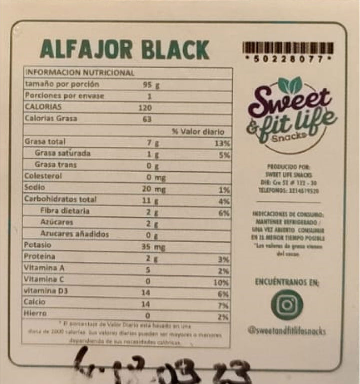 Alfajor Negro (DAMAR)