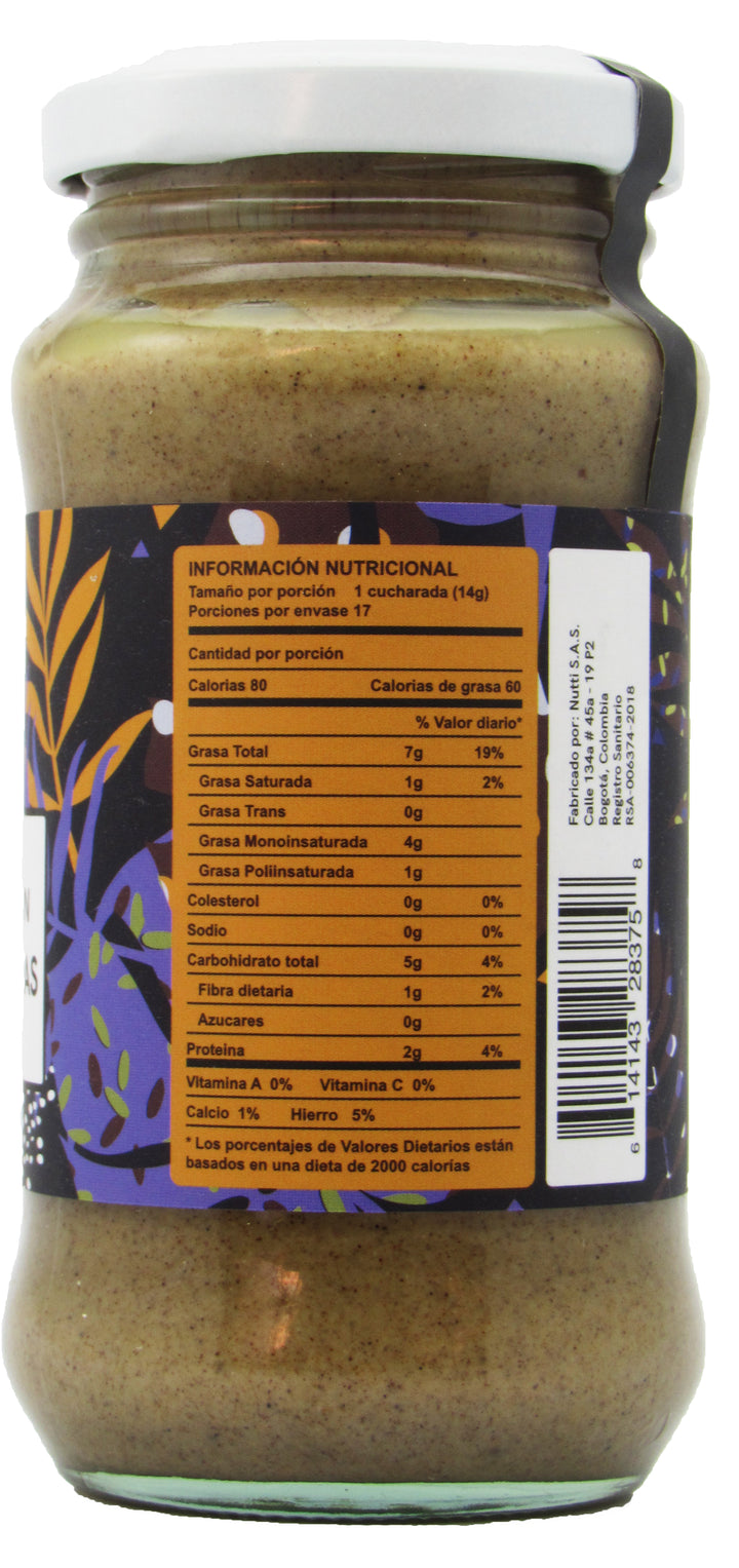 Crema Marañon 240gr (NUTTI) Canela & Especias