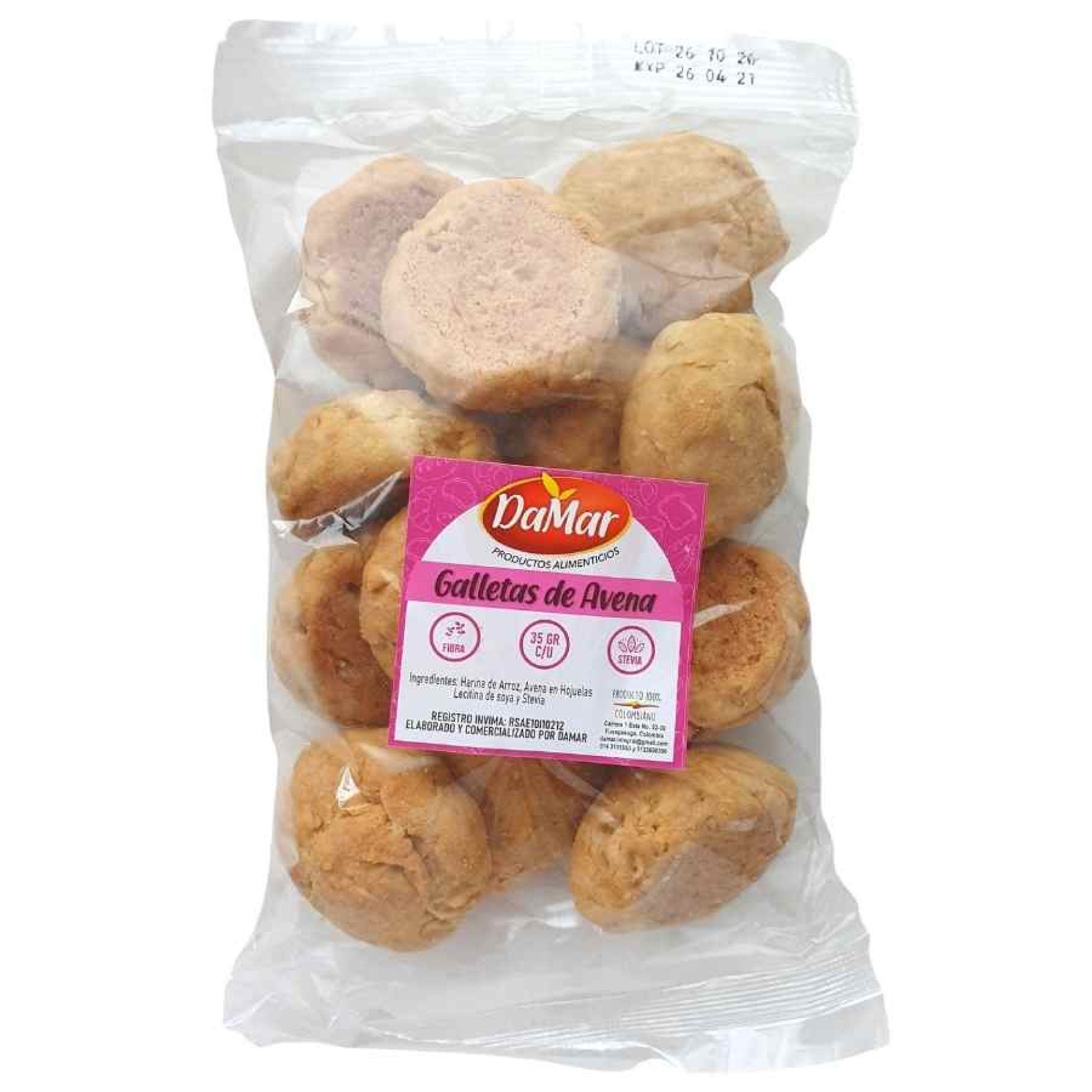 Galletas de Avena (DAMAR)