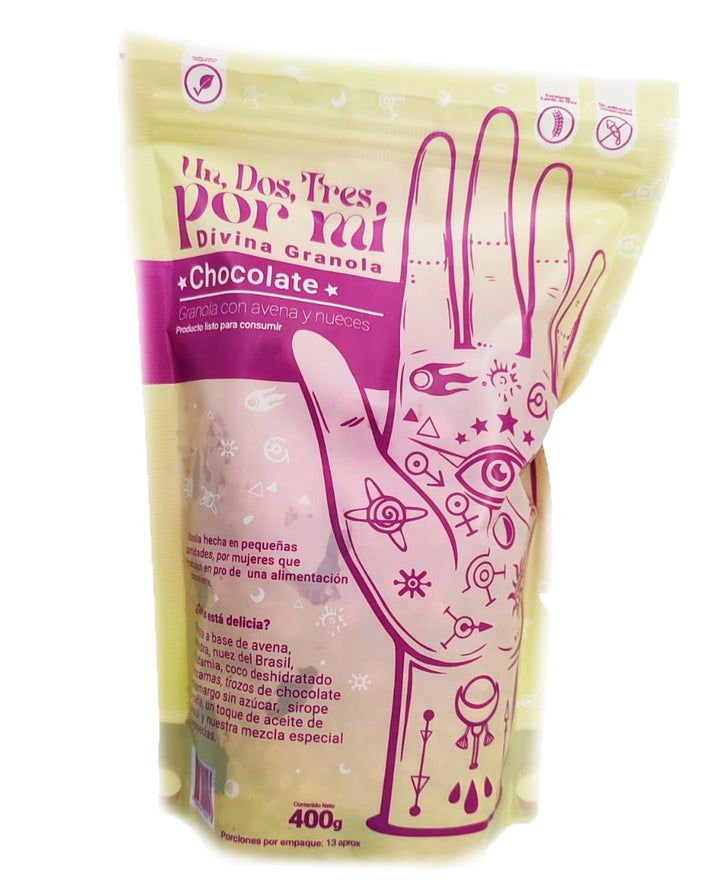 Granola Avena y Nueces 400gr (UNDOSTRES POR MI) Chocolate