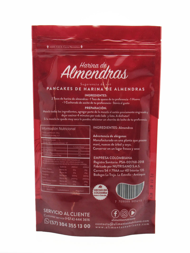 Harina de Almendras 150gr (NUTRISANO)