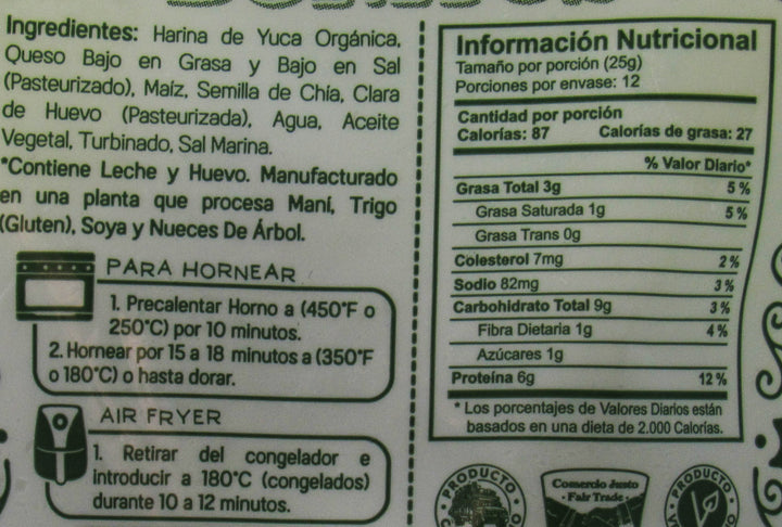 Pan de Bono 12un (DEL ORIGEN) 300gr