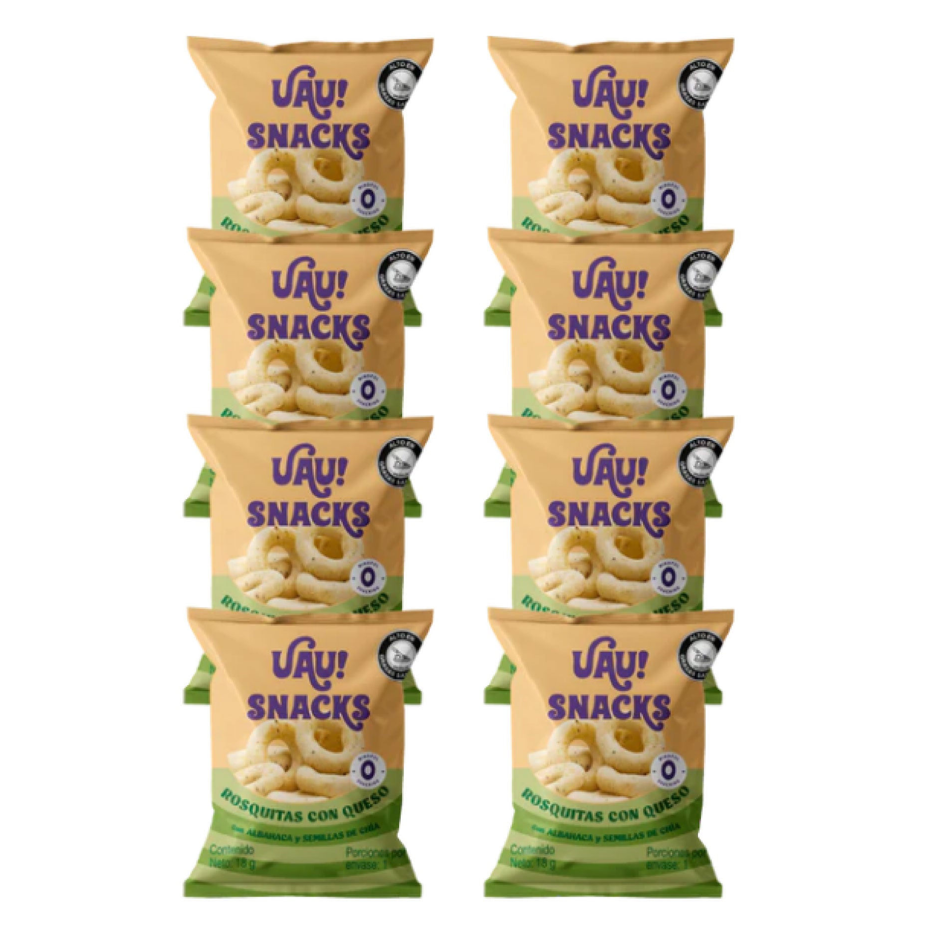Paca Cheese Bites Albahca y Chia (UAU)