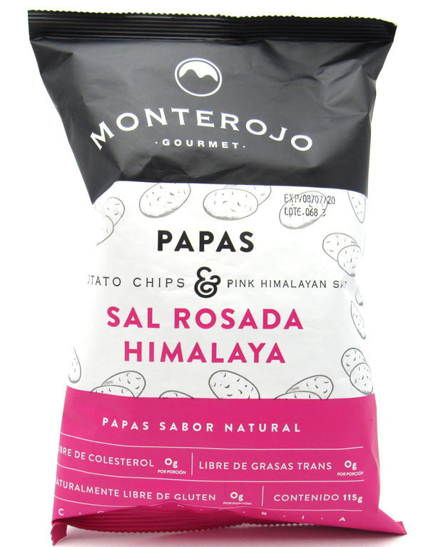 Papas 115gr (MONTEROJO) Sal rosada