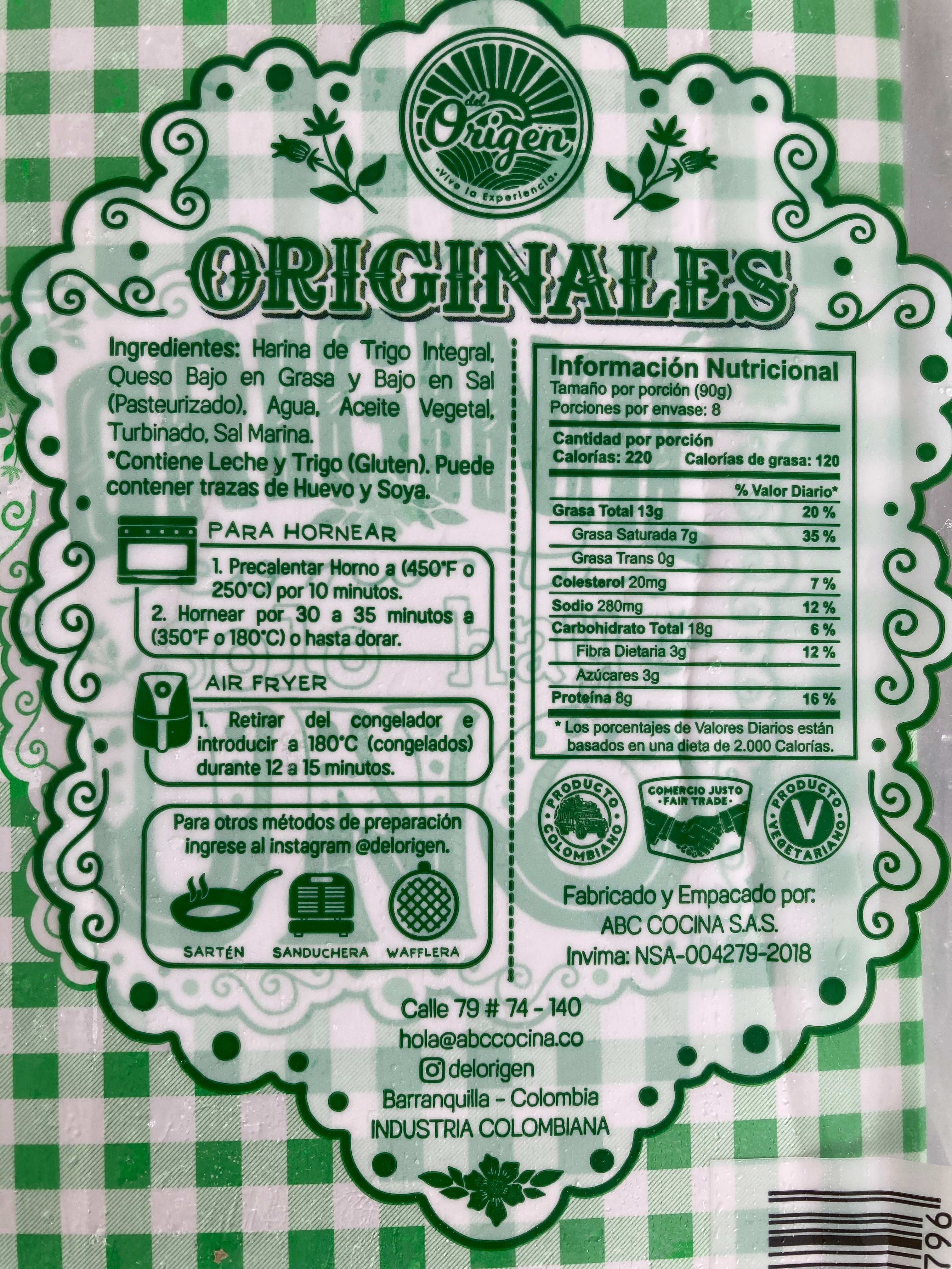 Deditos 8un (DEL ORIGEN) Queso Originales