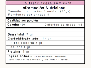 Alfajor negro (BITES) 50 gr