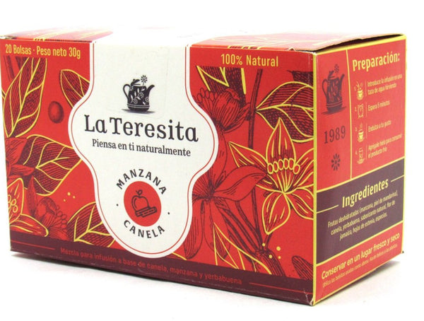 Mezcla para infusión 30gr (LA TERESITA) Manzana Canela