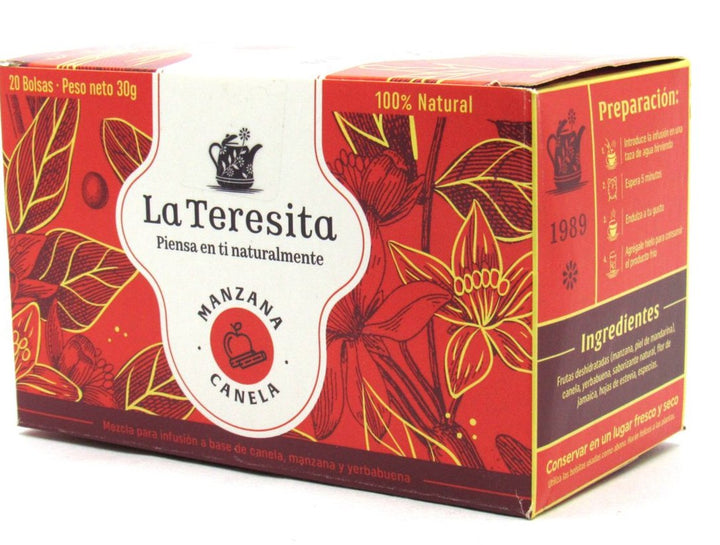 Mezcla para infusión 30gr (LA TERESITA) Manzana Canela