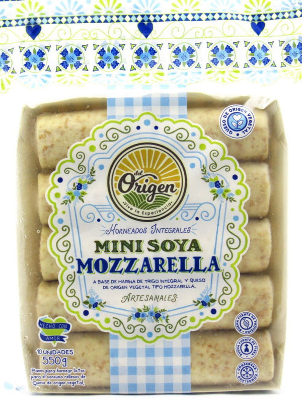 Deditos de Soya Mozzarella 10uni (DEL ORIGEN) 550gr