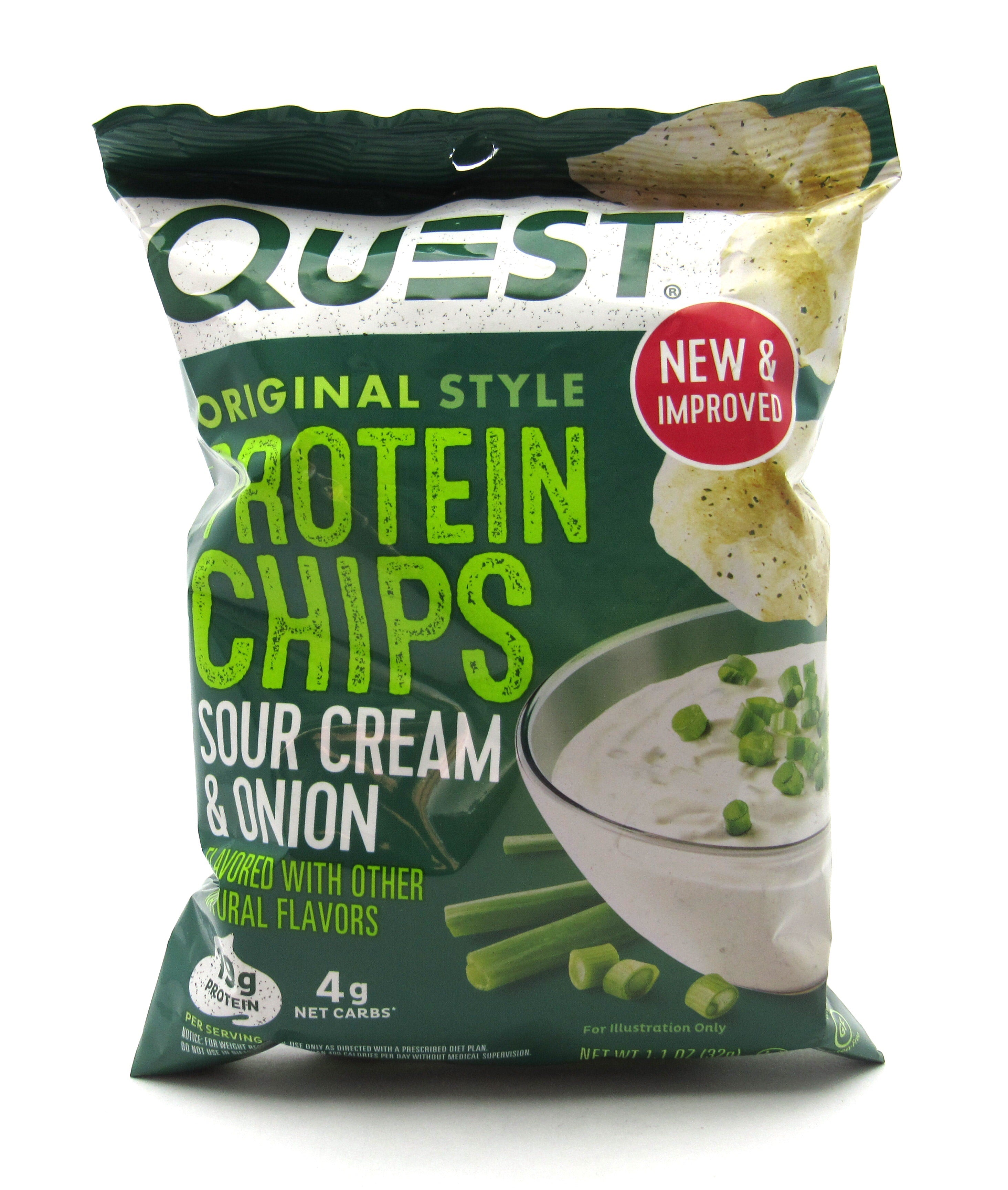 Papas 32gr (QUEST) Sour Cream & Onion