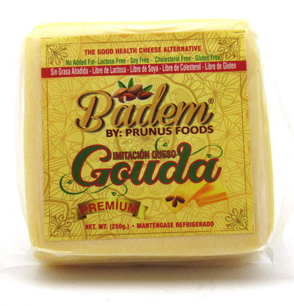 Queso Almendra Gouda 250gr (BADEM) Tajado
