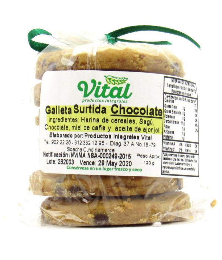 Galleta Surtidas Chocolate 120gr (VITAL) 7 und