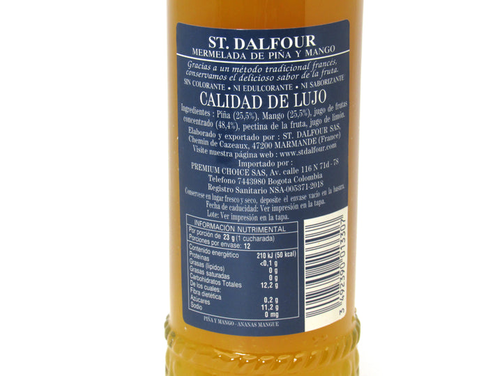Mermelada 284gr (ST.DALFOUR) Piña & Mango